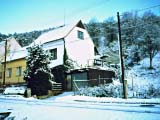 fotka mho domu (Husova ulice) v zim roku 1997